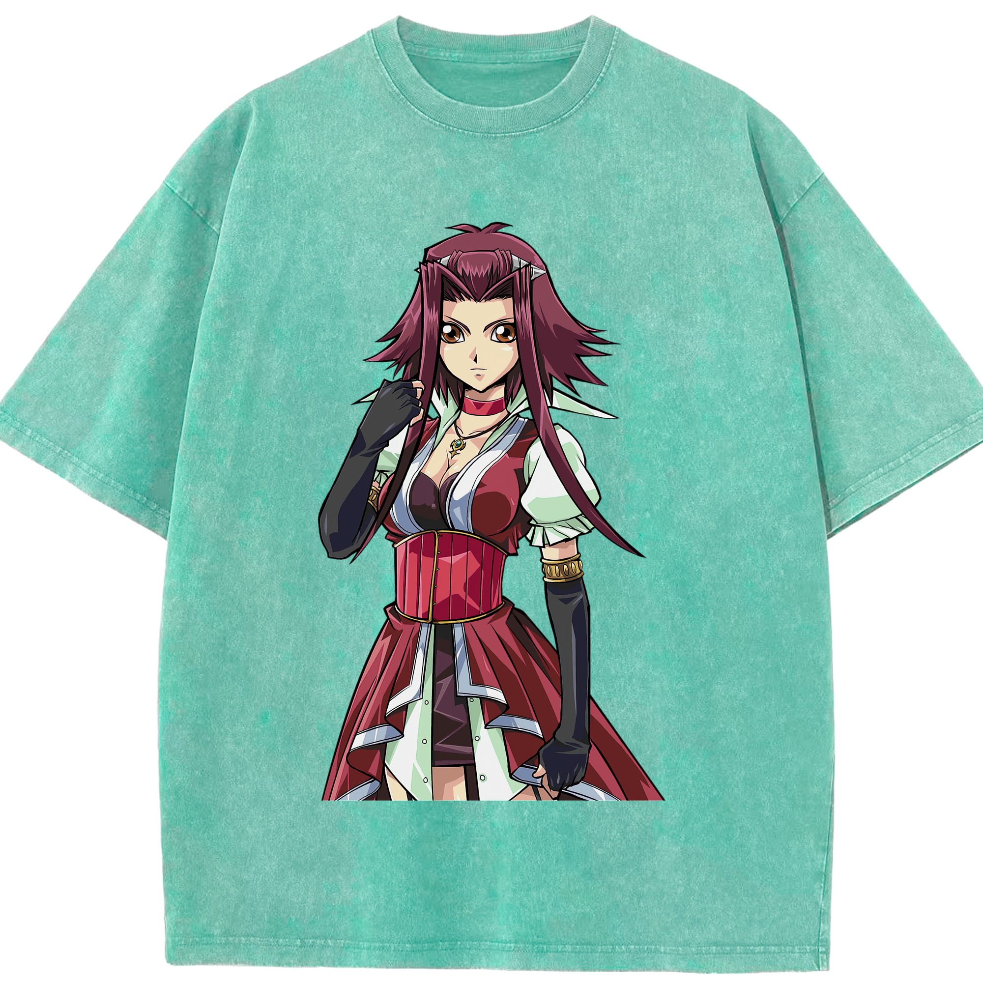 （画像用） 遊☆戯☆王 Yu-Gi-Oh! 綿100% ヴィンテージ風 半袖Tシャツ（フロントプリント）